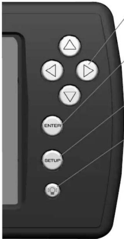 GARMIN Fishfinder 240 Blue - Fonctions du clavier - 1