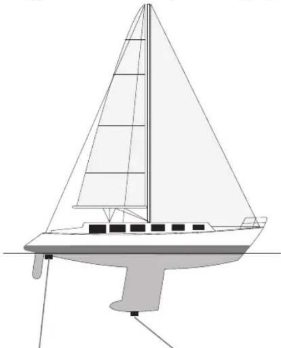 GARMIN Fishfinder 240 Blue - Menu Setup (Configuration): Onglet Calibrations (Étalandnages) - 1