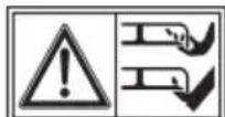 STIGA Tornado 2098 H - SAFETY SIGNS - 8