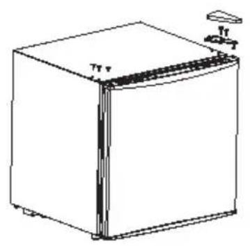 COMFEE RCD76WH1 - Zamenjava desne in leve strani vrat - 2