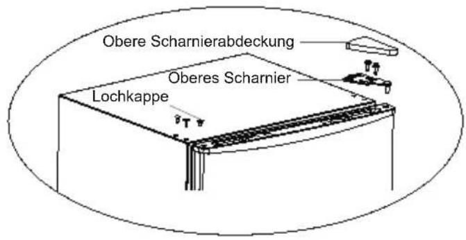 COMFEE RCD76WH1 - Turanschlag wechseln - 3