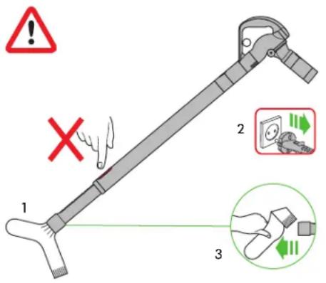 DYSON Cinetic Big Ball 2 - Obstrucciones - desconexión automatica en caso de recalentimiento - 1