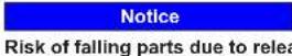 Profilo BD3055IFVN - Replacing door lower hinge - 10