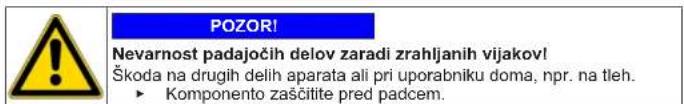 Profilo BD3055IFVN - Zamenjava zgornjega tečaja vrat (vrata s prikazovalnikom) - 5