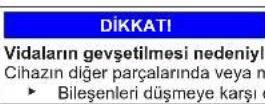 Profilo CGA242XSTR - Gösterge panelin degistirilmesi - 8