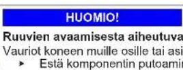 Profilo CGA242XSTR - Luukun tiivisteen vaihtaminen - 6