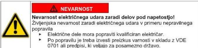 Profilo CGA242X1TR - Zamenjava varovala vrat - 1
