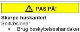 Profilo CGA242X1TR - Udskiftning af dorpakning - 2