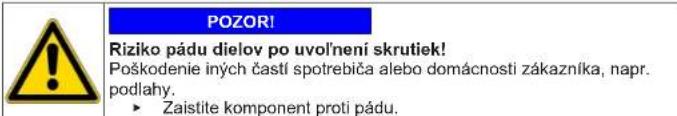 Profilo CGA242X1TR - Vymena poistky dvierok - 5