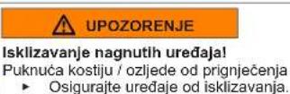 Profilo CGA242X1TR - Uklanjanje prednje ploce - 2