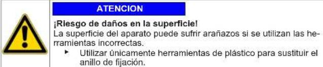 Profilo CGA242X1TR - Retirar los tornillos (1). - 3