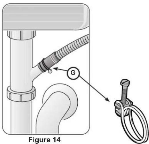 GAGGENAU DF481700 - Installation of Rubber Drain Hose Adaptor - 2