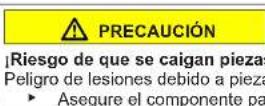 SIEMENS KG36NVIEQ - Sustituir la bisagra superior de la puerta (puerta con display) - 9