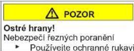 SIEMENS KG36NVIEQ - Výměna horního závěsu dvířek - 4