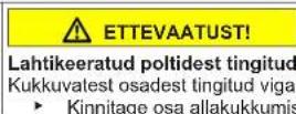 SIEMENS KG56NQWF0N - Ülemise uksehinge vahetamine (uks koos kuvaga) - 8