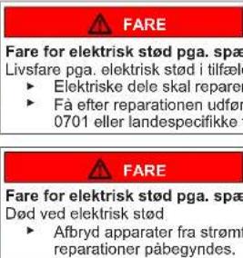 SIEMENS KG56NQWF0N - Udskiftning af det øverste dørhængsel (dør med display) - 10
