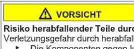 SIEMENS KG56NQWF0N - Austauschen des unteren Türscharniers - 8