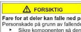SIEMENS KG56NQWF0N - Utskiftning av nedre dørhengsel - 8