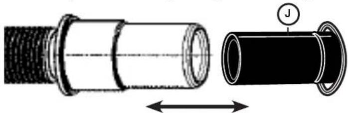 BOSCH SGE78B55UC - Installation of Rubber Drain Hose Adaptor - 1
