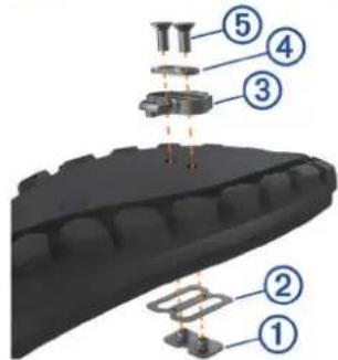 GARMIN Rally XC - Installation des cales de chaussures pour le modèle rally XC - 1