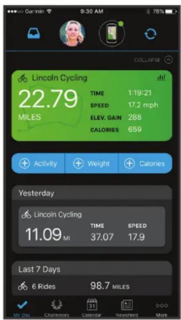 GARMIN Rally RK200 - Garmin Connect - 1