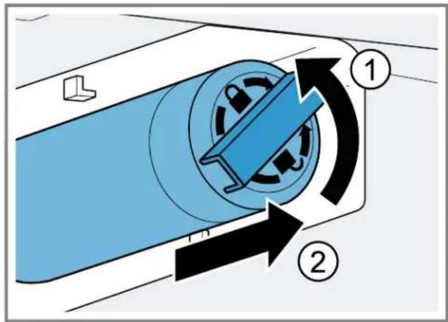 THERMADOR T36FT810NS - Changing the water filter or replacing it with a bypass cap - 2