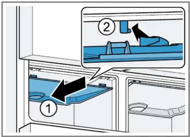 THERMADOR T36FT810NS - Fitting the cool-fresh container cover - 1