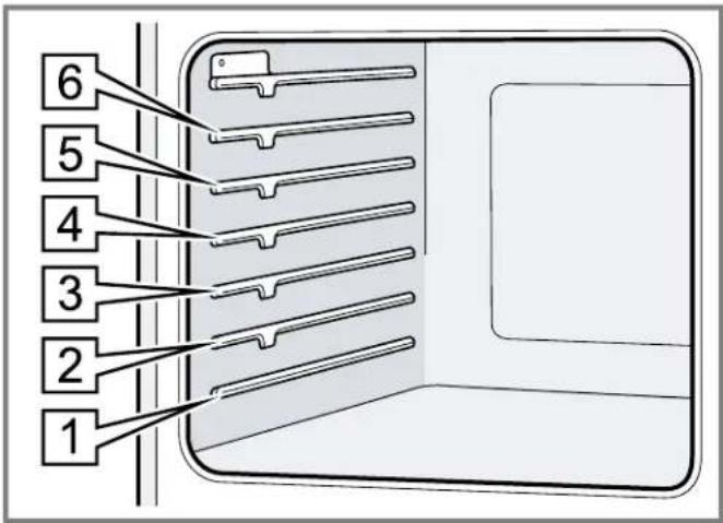 THERMADOR ME302YP - Rack positions - 1