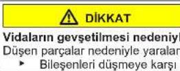 BOSCH WAV28MH9NL - Kapi contasinin degistirilmesi - 4