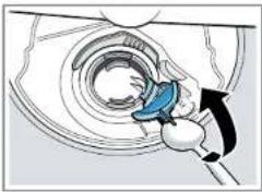 BOSCH SBV6ZB801E - Ta bort hölje för avloppsvattenpump - 1