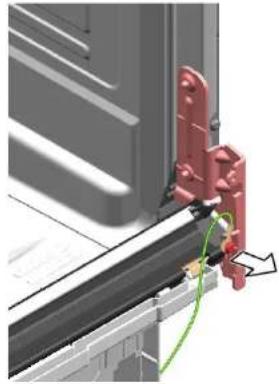 BOSCH SBV6ZB801E - Demontarea balamalei uşii - 2