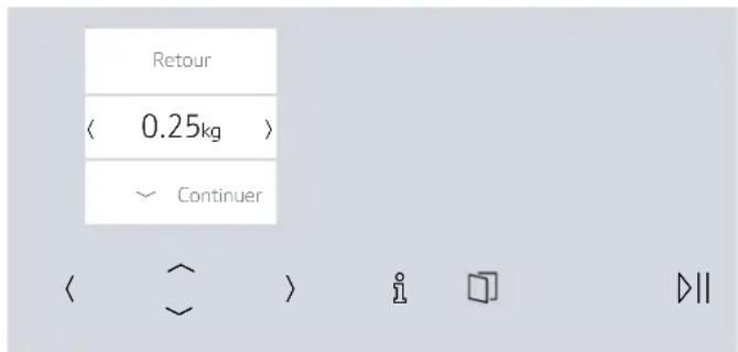 NEFF C17GR00G0 - Réglage d'un programme - 2
