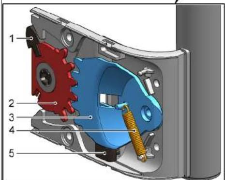 BOSCH GSN36BIEP - Instalar o puxador "easy opening" - 2