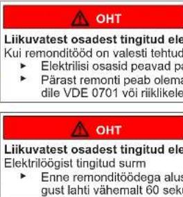 BOSCH GSN36BIEP - Ülemise uksehinge vahetamine (uks koos kuvaga) - 12