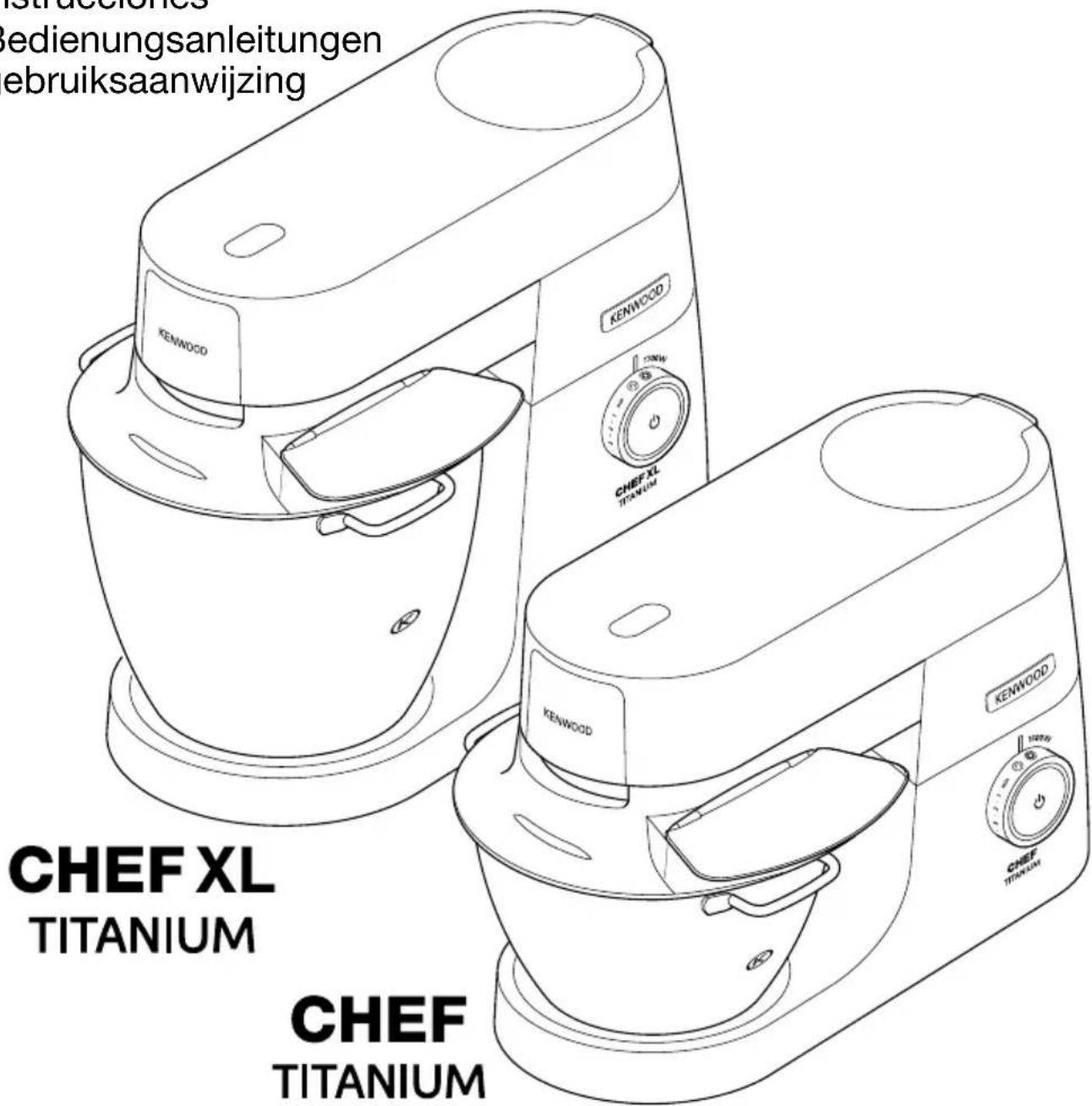 KENWOOD Chef Titanium XL KVL8320S - 1