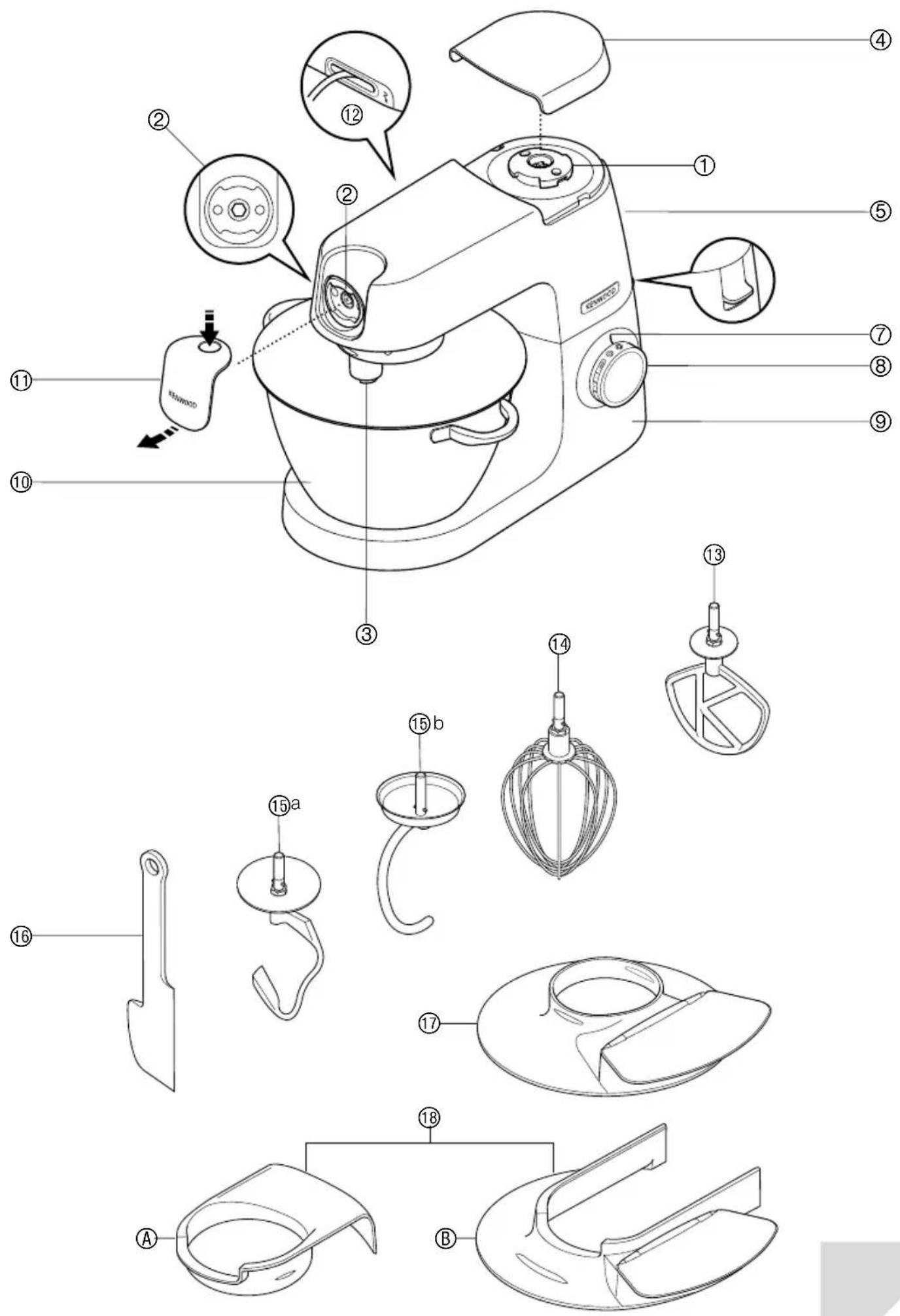 KENWOOD Chef XL KVL4110W - 2