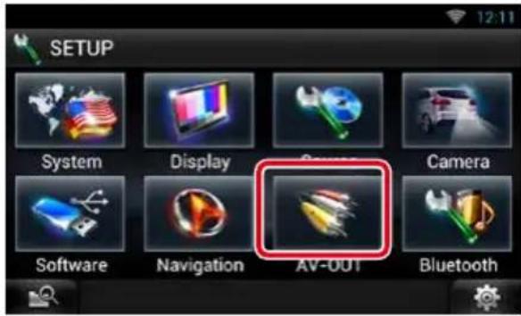 KENWOOD DNN991HD - Configuration d'interface de sortie AV - 1