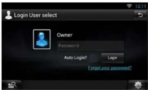 Login User select Owner Password Auto Login? Login Forgot your password?
