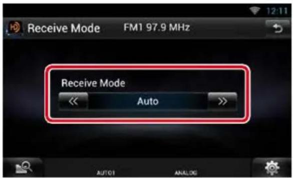 KENWOOD DNN991HD - Mode de réception (syntoniseur HD Radio uniquement) - 1