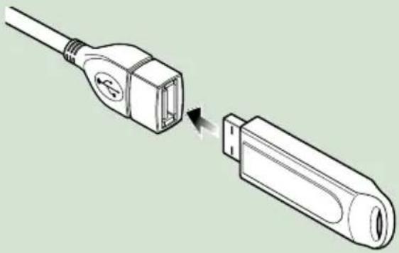KENWOOD DNN991HD - Branchez le périphérique USB avec le câble USB. - 1