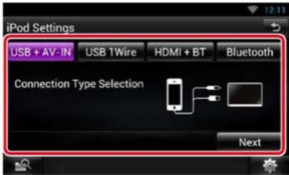 KENWOOD DNN991HD - Configuration de la connexion iPod/iPhone - 2