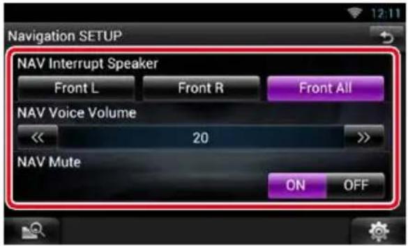 KENWOOD DNN991HD - Configuration de la navigation - 2