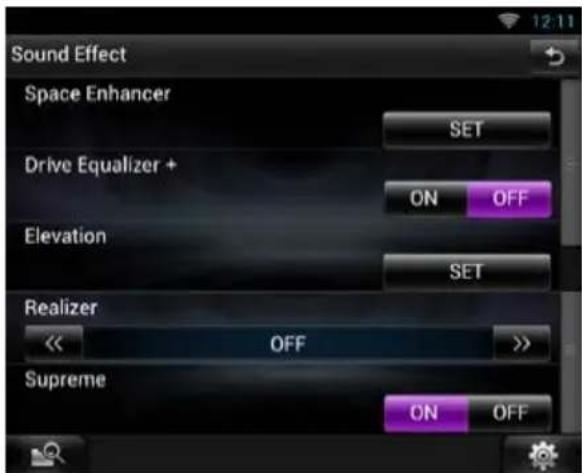 KENWOOD DNN991HD - Effet sonore - 2