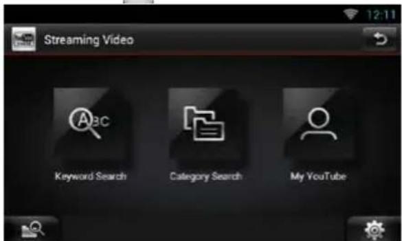 Streaming Video Keyword Search Category Search My YouTube
