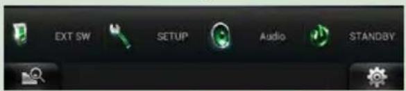 EXT SW SETUP Audio STANDBY