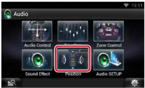 KENWOOD DNN991HD - Position d'écoute - 1