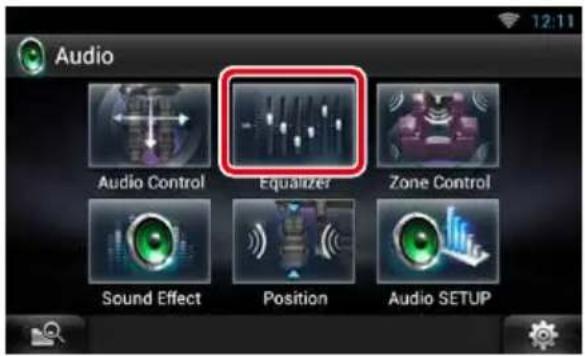 KENWOOD DNN991HD - Contrôle d'égaliseur - 1
