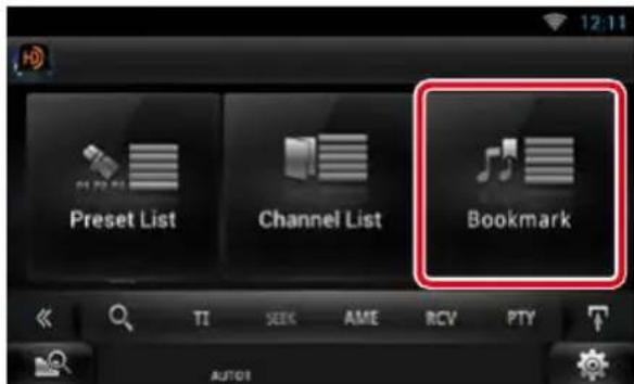KENWOOD DNN991HD - Liste des favoris - 1