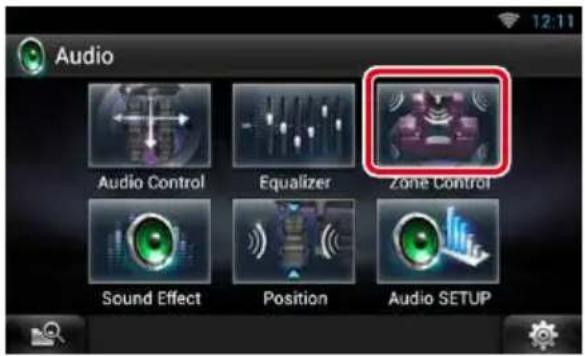 KENWOOD DNN991HD - Contrôle de zone - 1