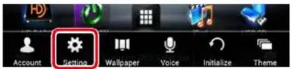 KENWOOD DNN991HD - Touchez [Setting]. - 1